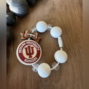 College Game Day INDIANA HOOSIER
Silicone Charm Tumblers Stanley Handle